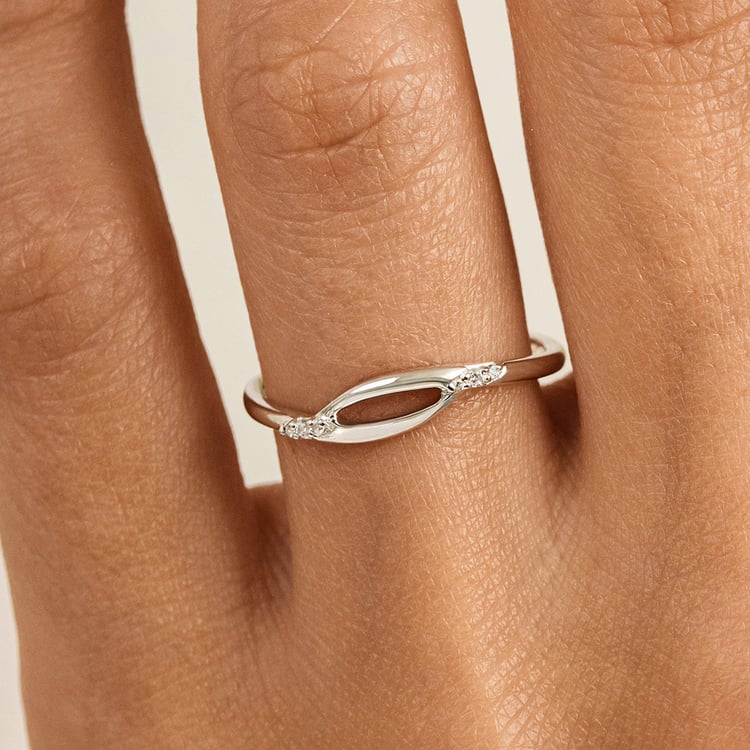 Atypisher Ring aus Gold mit Lab Grown Diamanten Nils 162986