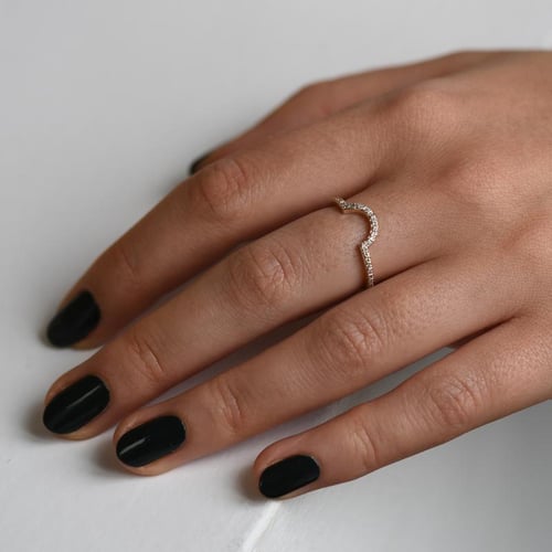 Verlobungsset mit Halo Ring und Diamanten Lieta