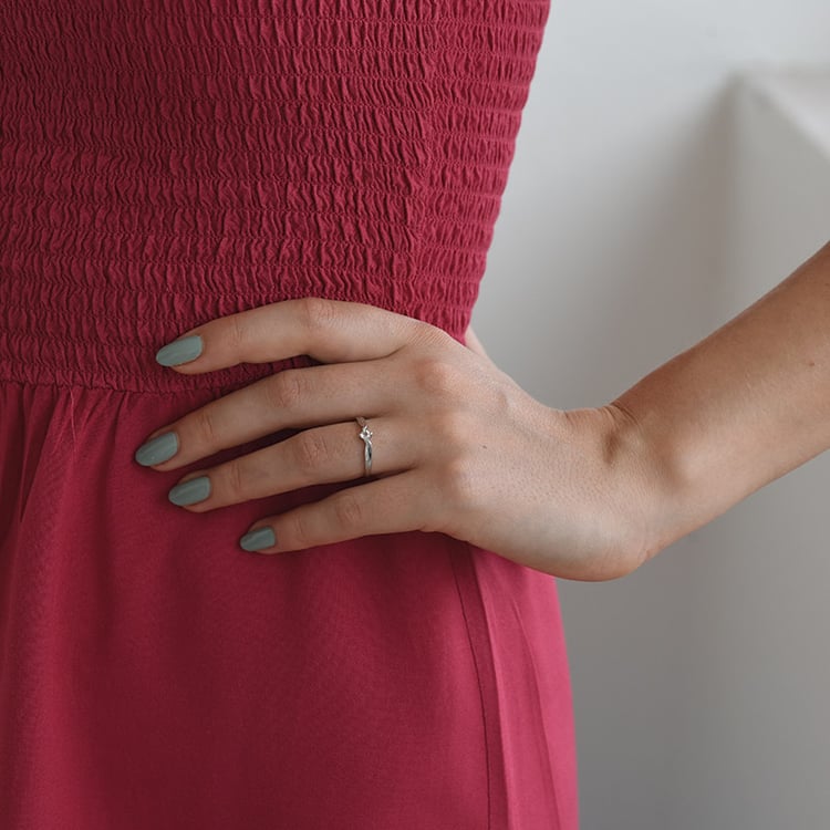 Verlobungsring mit Morganit Amrusha 70233