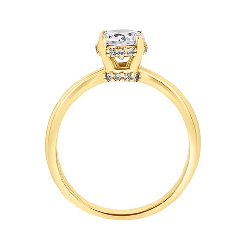 Verlobungsring mit Lab Grown Diamanten Xela
