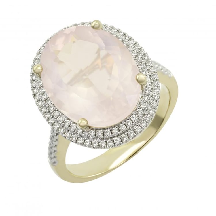 Ring mit Rosenquartz