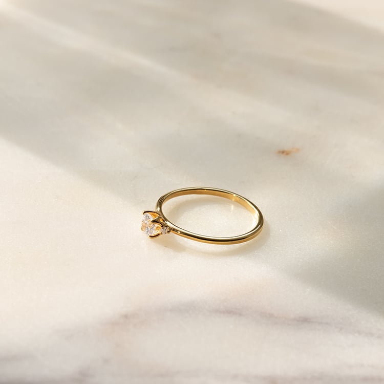 Verlobungsring mit Lab Grown Diamanten Hye 137340