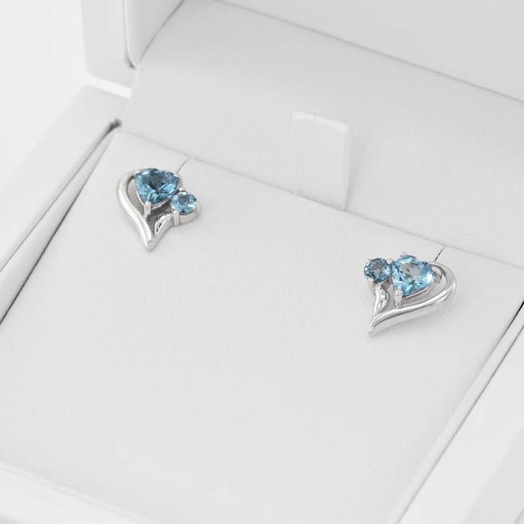 Ohrringe mit Topas 29564