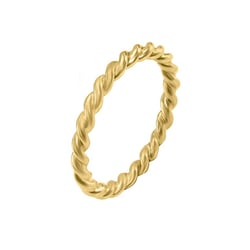Kordelring aus Gold Aase