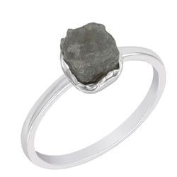 Goldring mit Rohdiamant Gianni