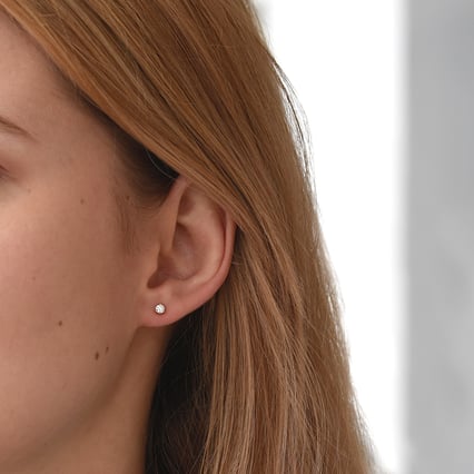 Martini-Ohrstecker mit Diamanten Camdyn