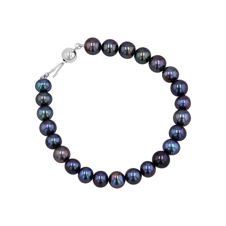 Goldenes Armband mit Perlen Hina