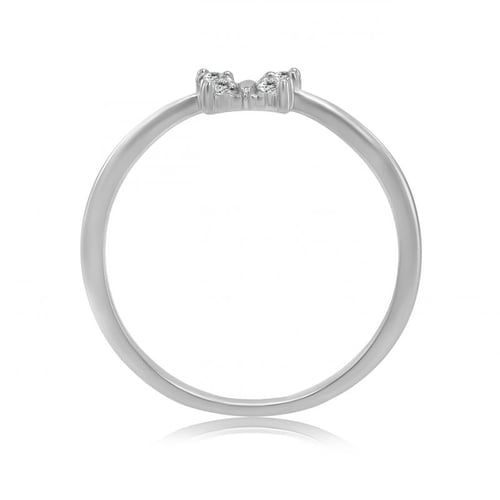 Verlobungsring mit Motiv des Schmetterlings und Diamanten Laua