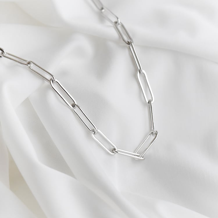 Silberne Halskette 90449