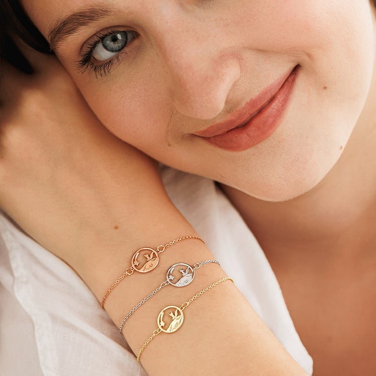 Armband mit einem geschnitzten Fuchs Der Kleine Prinz 157537