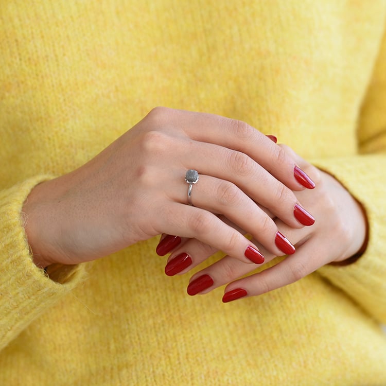 Goldring mit Rohdiamant Gianni 58367