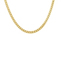 Silberne Panzerkette 50 cm