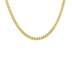 Silberne Panzerkette 50 cm