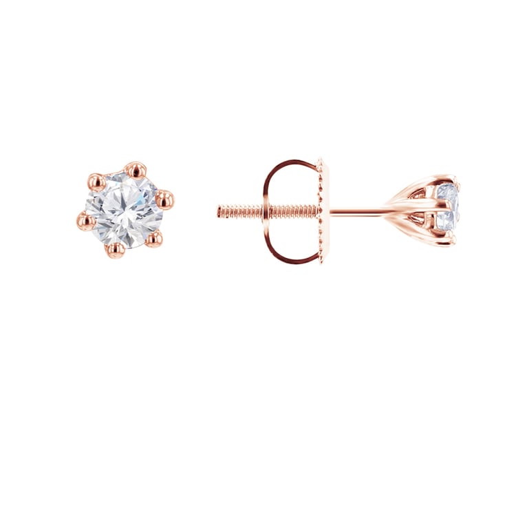 MInimalistische Ohrstecker mit Diamanten Jayne 102371