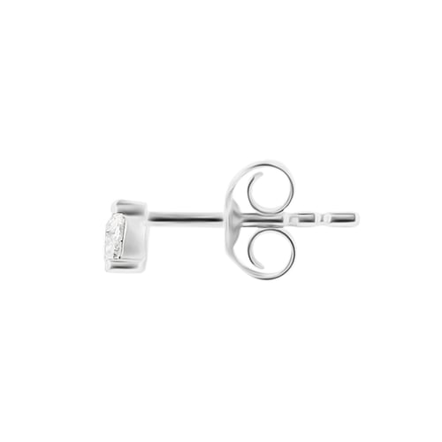 Mini Ohrstecker mit einem Trillion Lab Grown Diamant Manzo