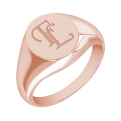 Herrenring mit Lasergravur Badane