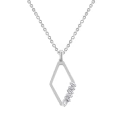 Anhänger aus Gold mit Diamanten Flora