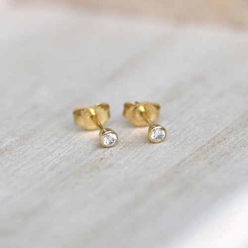Ohrstecker mit Diamanten Tofine