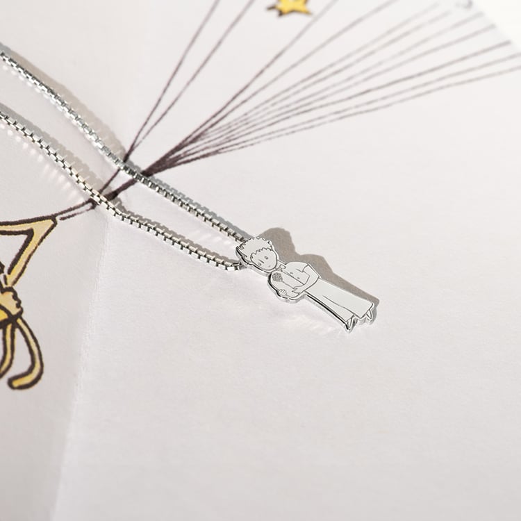 Silberanhänger mit dem Kleinen Prinzen 142701