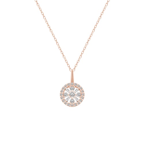 Funkelnder Anhänger mit Lab Grown Diamanten Collyn