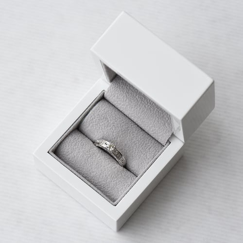 Vintage Verlobungsring mit Diamant Lerien