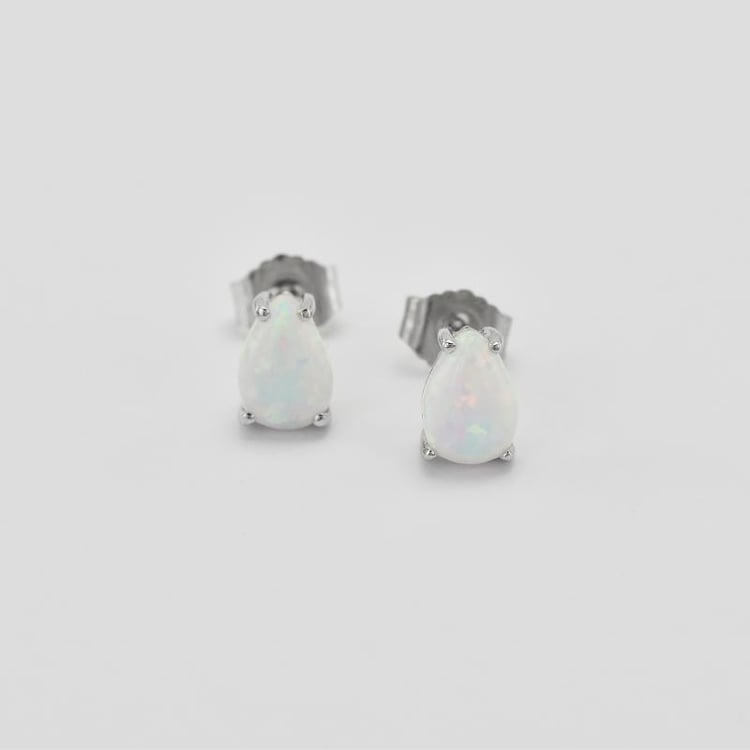 Ohrringe mit Opalen 38600