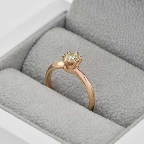 Verlobungsring mit Lab Grown Diamanten Tila