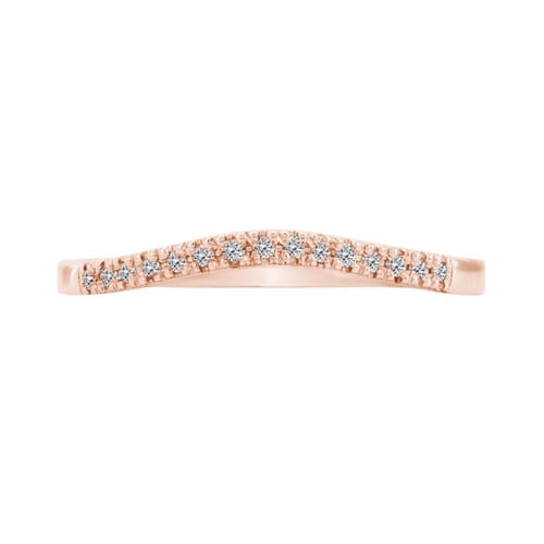 Memoire Ring in V- Form mit Diamanten Celiena