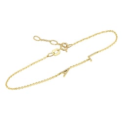 Armband mit zwei Buchstaben und Lab Grown Diamanten Annika