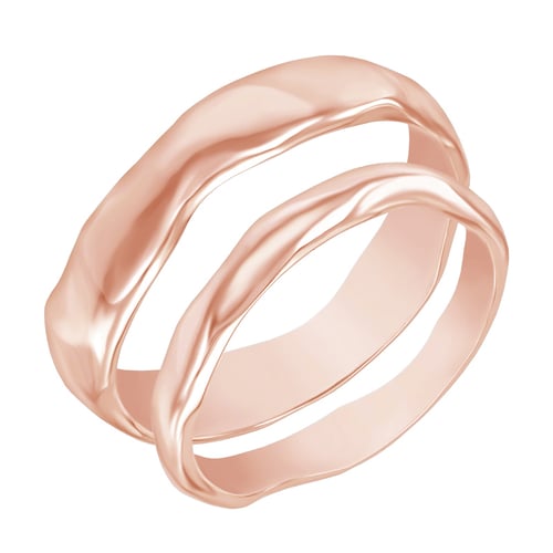 Glänzende Eheringe aus Gold Parnell