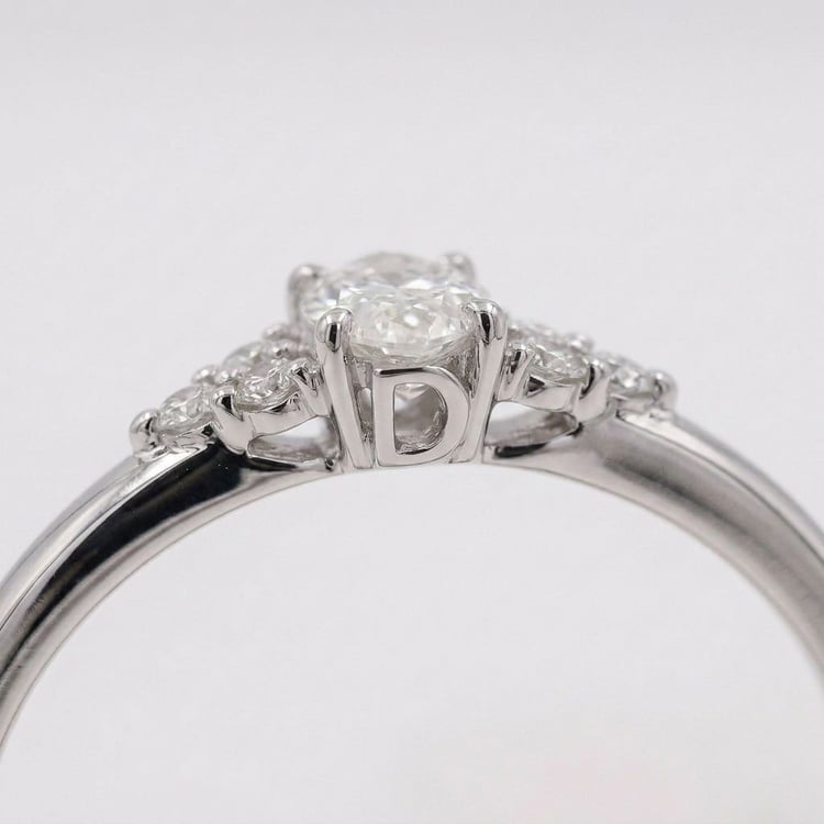Verlobungsring mit Buchstabenund Lab Grown Diamanten Sheldo 167693