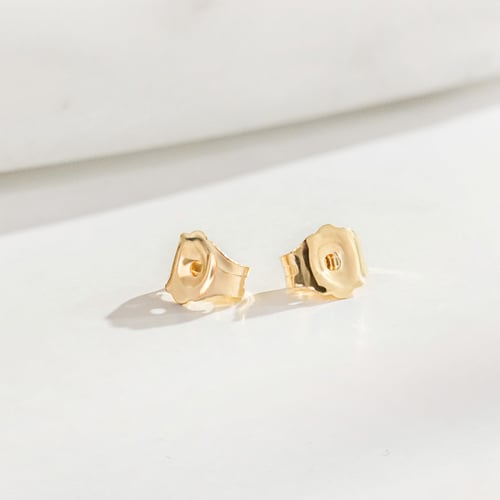 Ohrring Stecker Verschluss aus Gelbgold Lora