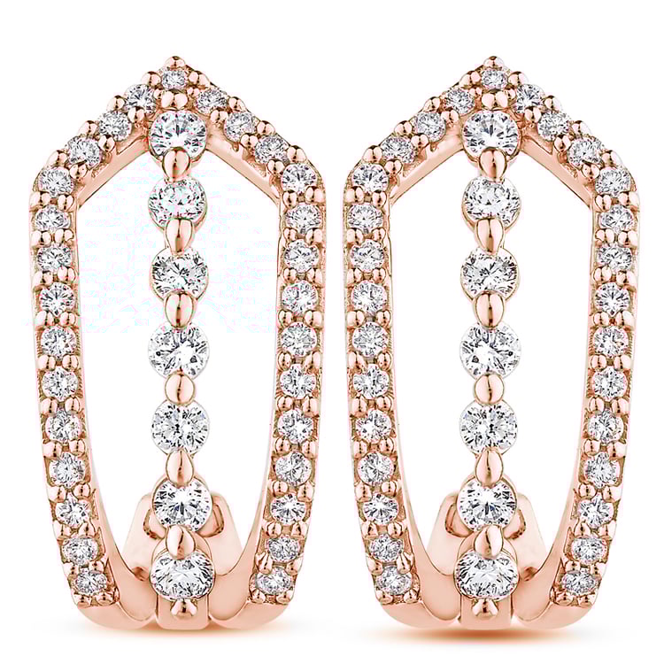 Luxuriöse Diamantohrringe Eustacia 51858