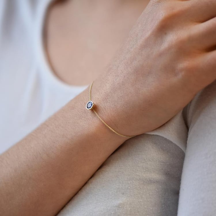 Armband aus Gold mit Tansanit Arleth 21207