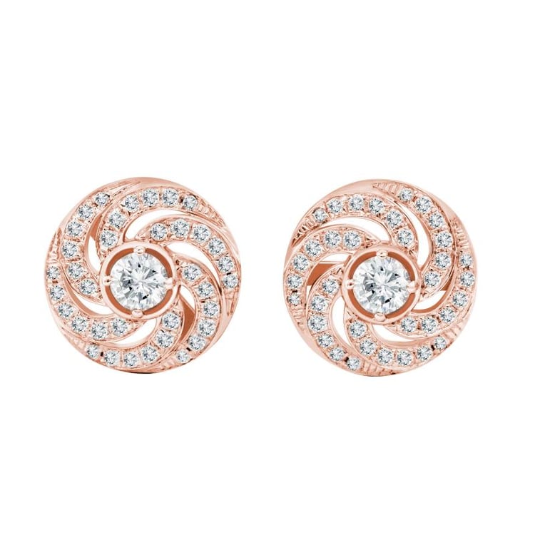 Bezaubernde Ohrringe mit Diamanten Anoria 25188