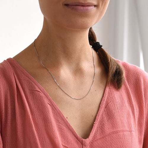 Venezia Halskette 45 cm aus Silber