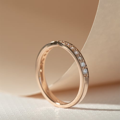 Eternity Ring mit Moissaniten Turpein