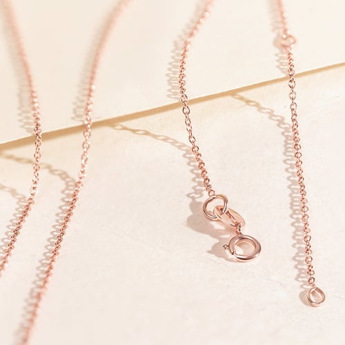 Ankerkette 40/45 cm aus 14k Gold