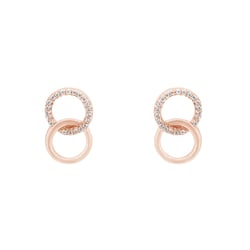Elegante Ohrringe mit Diamanten Landyh