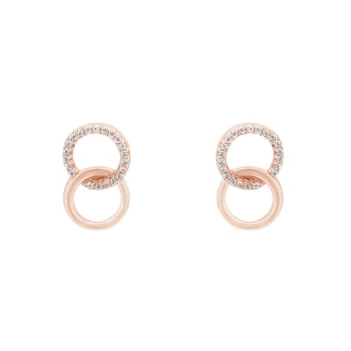 Elegante Ohrringe mit Diamanten Landyh