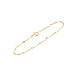 Silbernes Armband mit Kugeln 18 cm