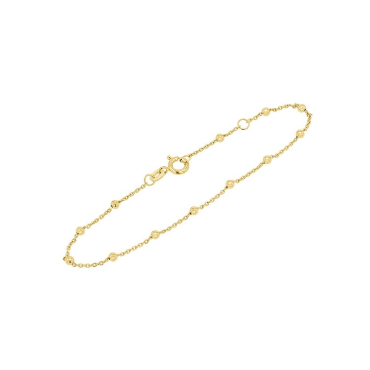 Silbernes Armband mit Kugeln