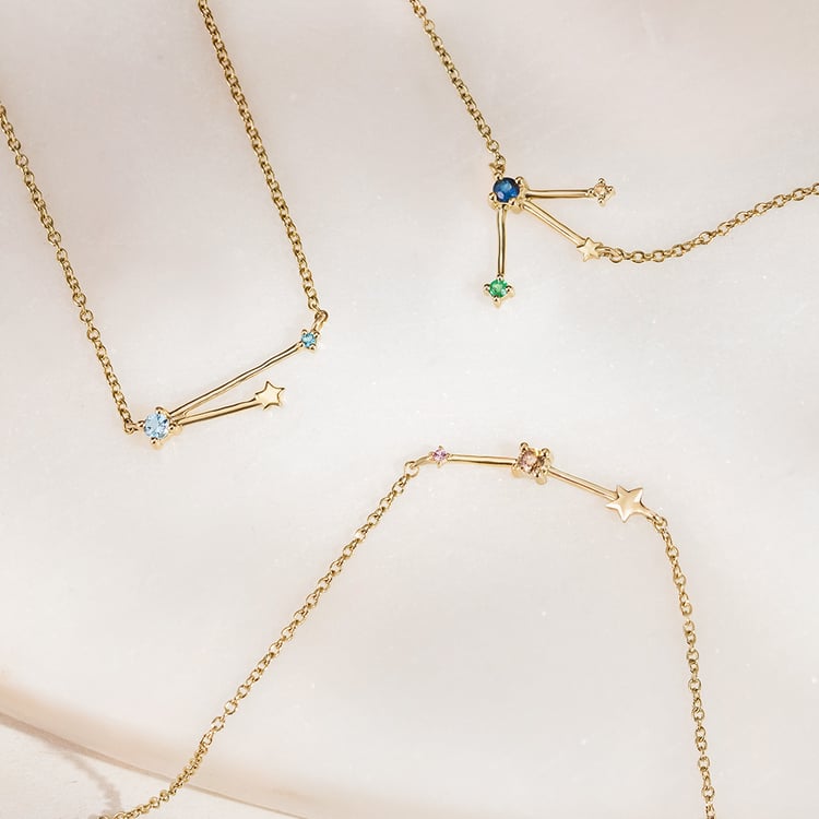 Halskette mit Tierkreiszeichen Aries 161307