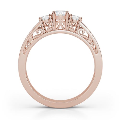 Vintage Verlobungsring mit Lab Grown Diamanten Lariah