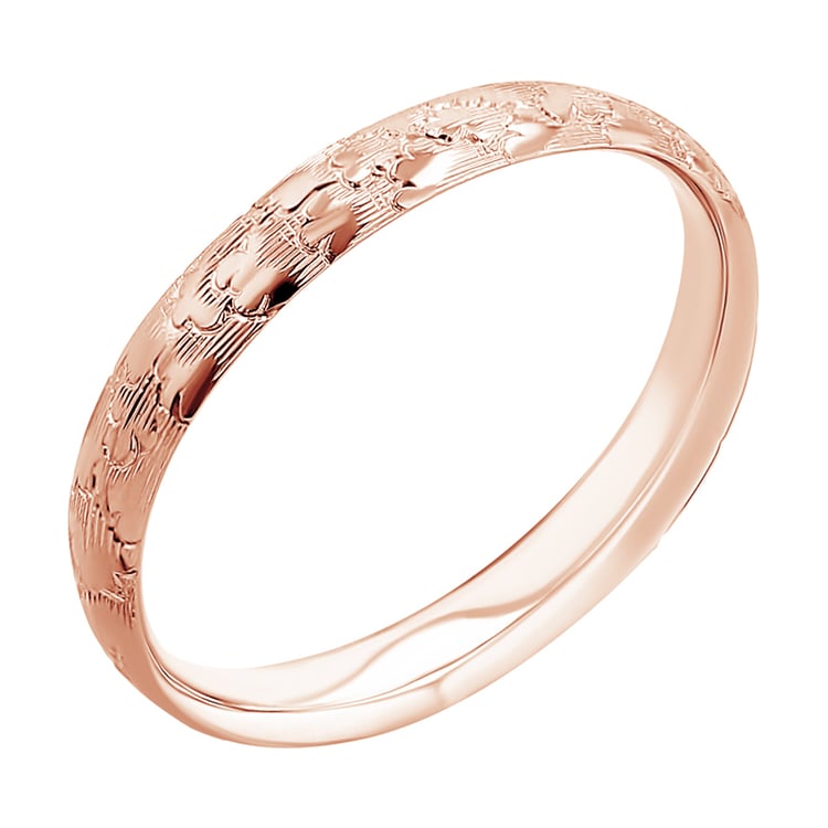 Eheringe mit von Hand gravierten Wolken Clouds 116776