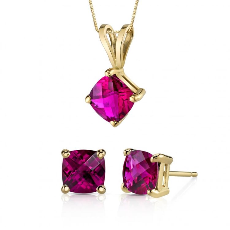 Elegante Kollektion mit Rubinen Sherry 9653