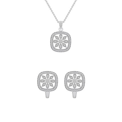 Kollektion voller Blumen und Diamanten Lavern