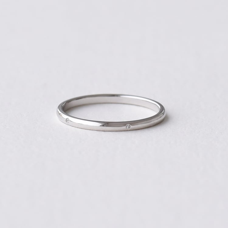 Minimalistische Eheringe aus Gold Claudia 74834