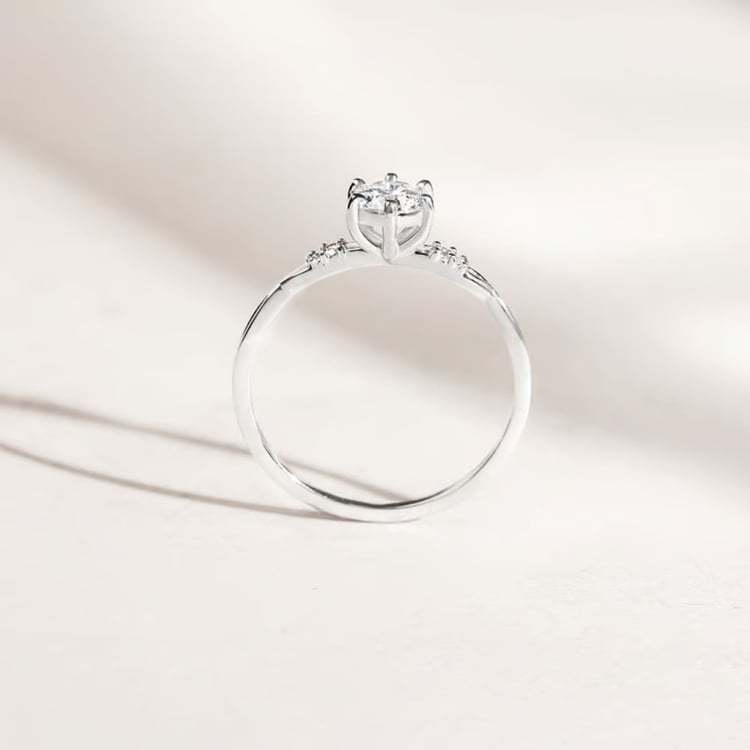 Verlobungsring aus Gold mit 2.02ct IGI-zertifiziertem Lab Grown Diamanten Mileva 166527