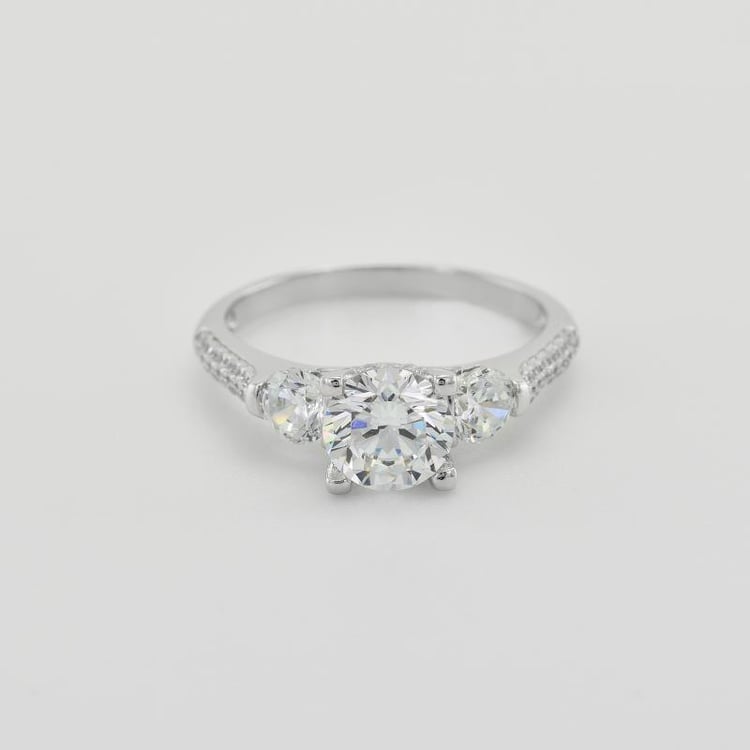 Glänzender Verlobungsring mit Lab Grown Diamanten Barann 76078